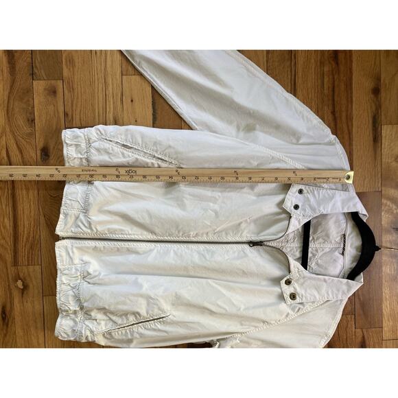 Billy Reid Light Windbreaker Bomber Style Jacket Crane Embroidery Womens Small - Picture 8 of 9